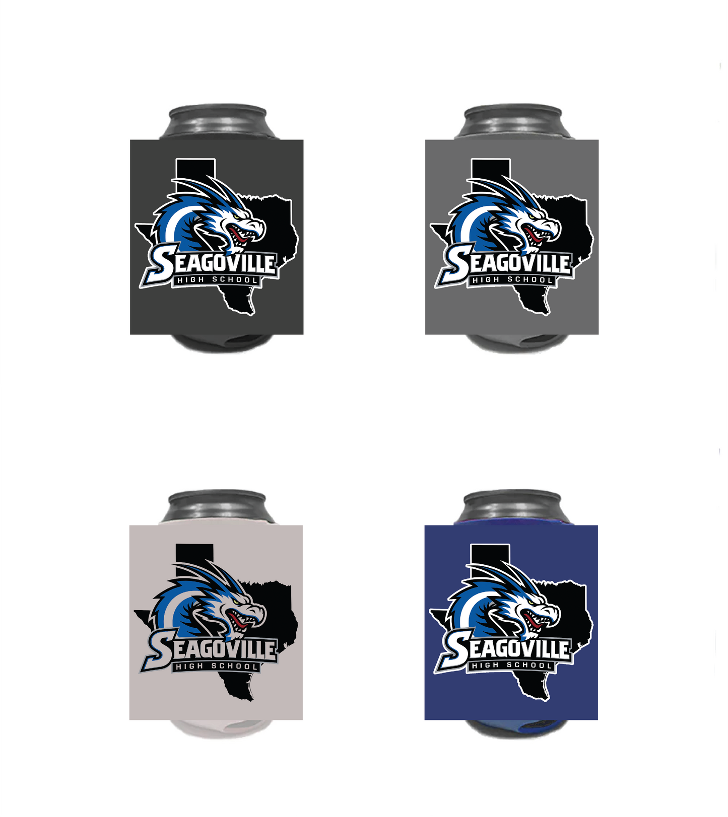 Folding Foam Can Cooler Sleeve