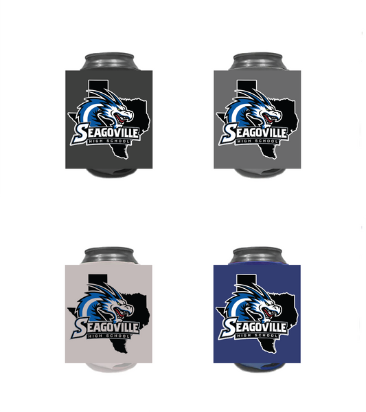 Folding Foam Can Cooler Sleeve